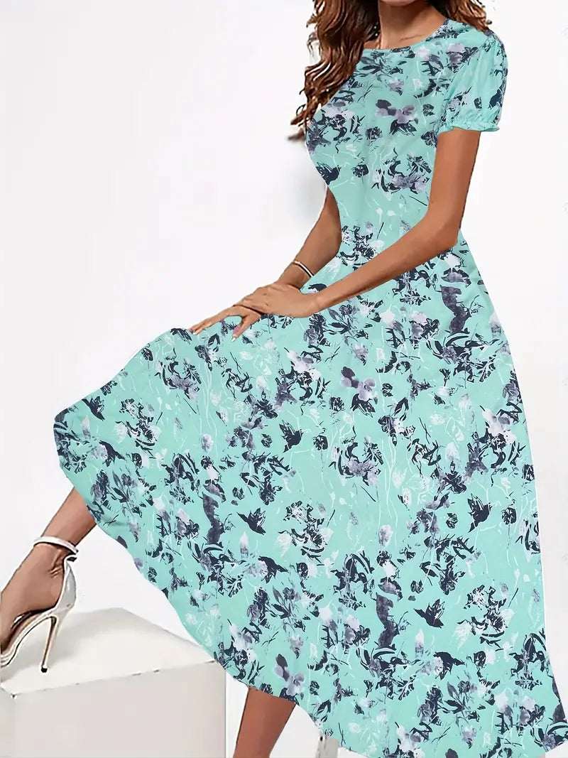 Women’s Floral Maxi Dress | Lightweight | Elegant & Flowy