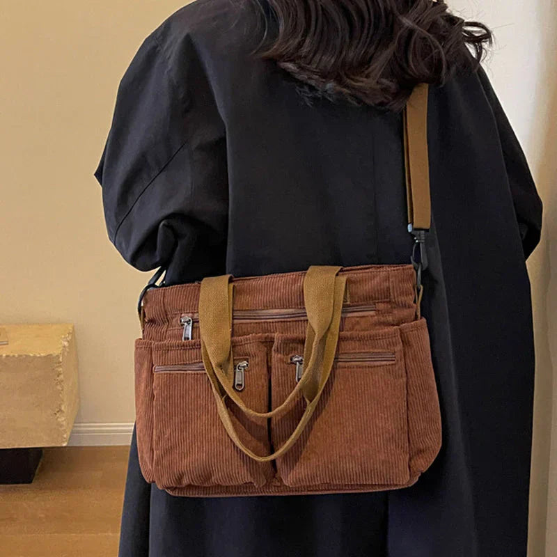 Elena | Everyday Corduroy Carryall