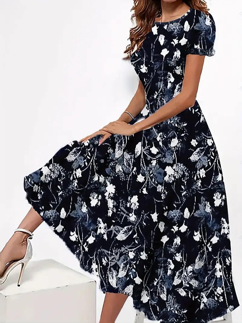 Women’s Floral Maxi Dress | Lightweight | Elegant & Flowy