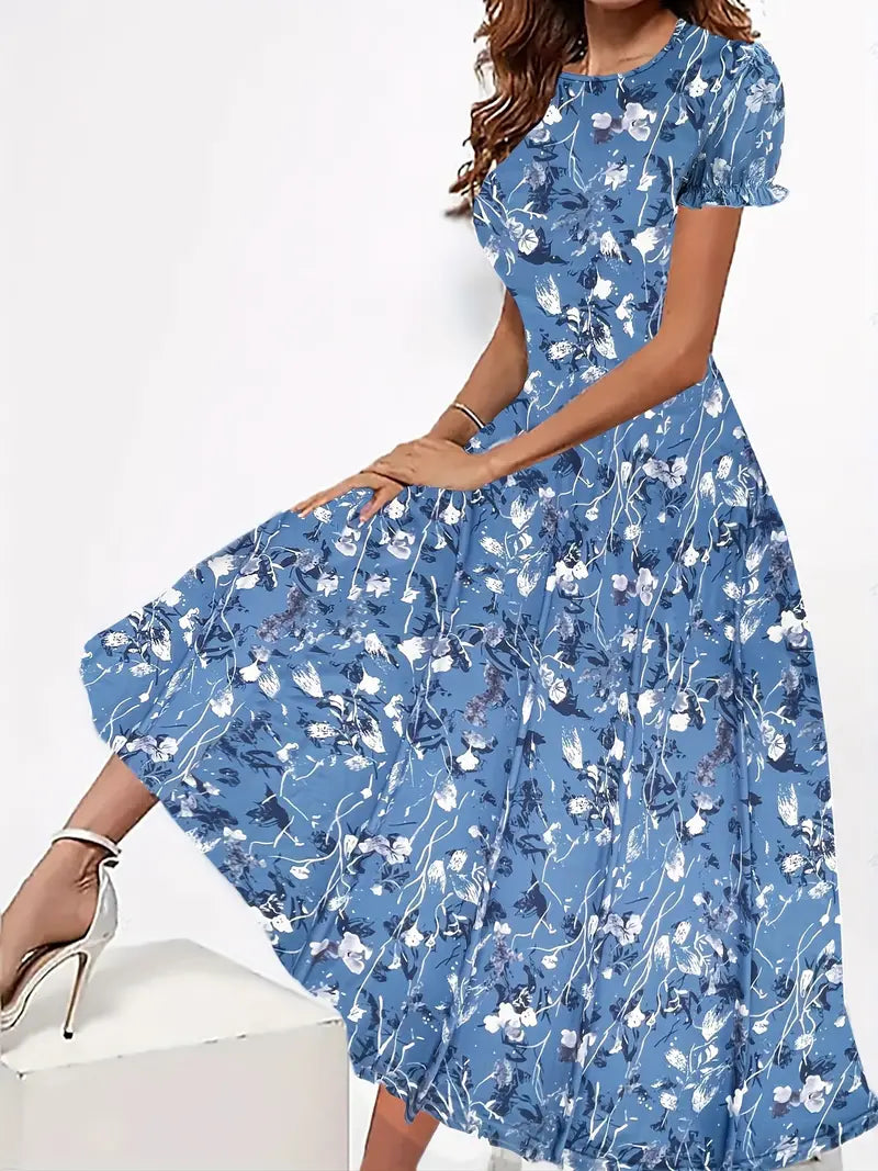 Women’s Floral Maxi Dress | Lightweight | Elegant & Flowy