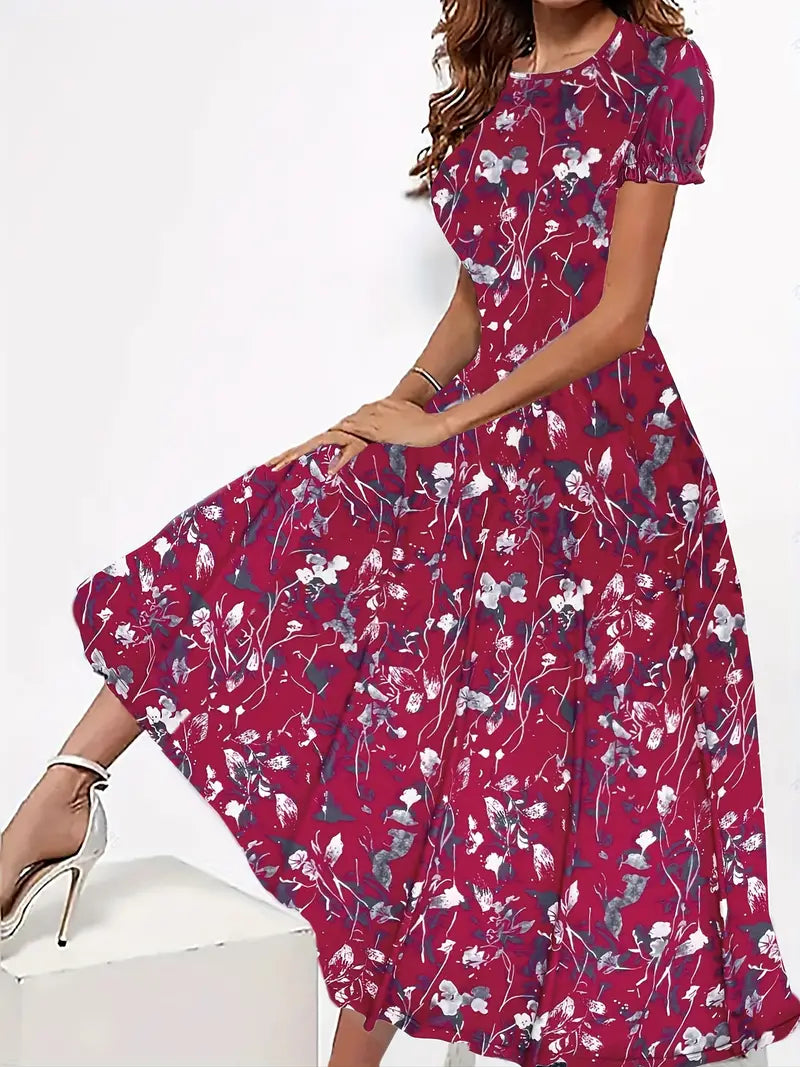 Women’s Floral Maxi Dress | Lightweight | Elegant & Flowy