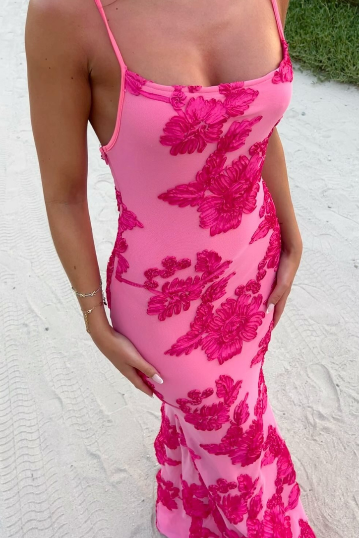 Floral Maxi Dress | Elegant | Vibrant & Feminine