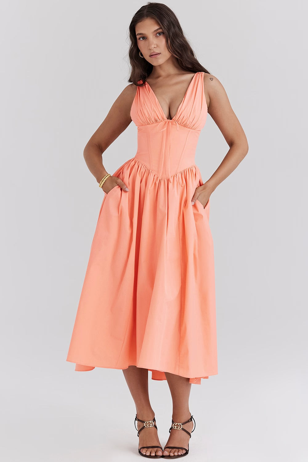 Flowy Midi Dress | Summer Chic | Lightweight & Feminine