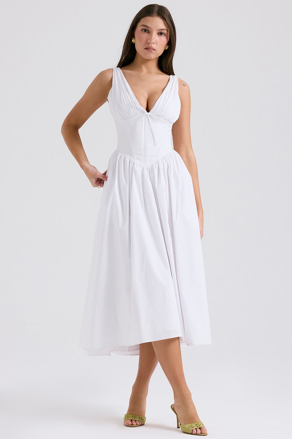 Flowy Midi Dress | Summer Chic | Lightweight & Feminine