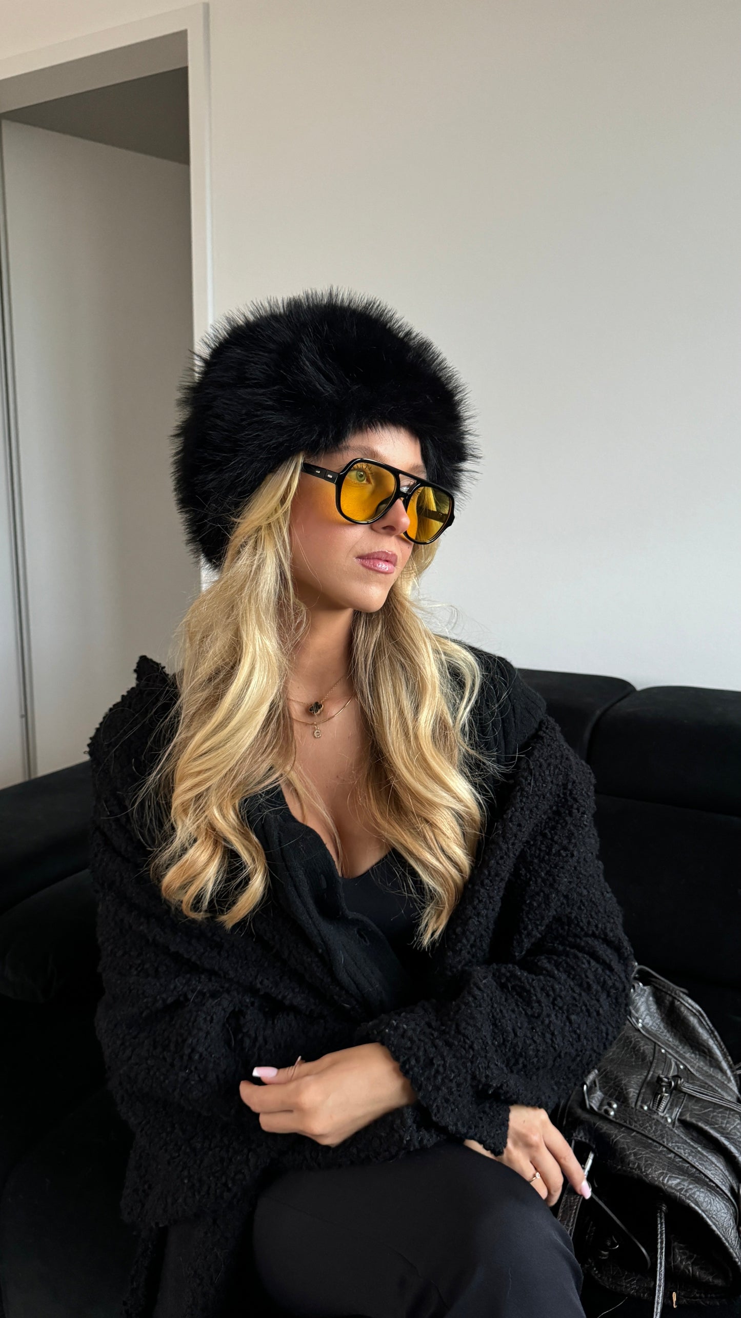 Faux Fur Winter Hat - Perfect for Cold Days - Luxurious Texture