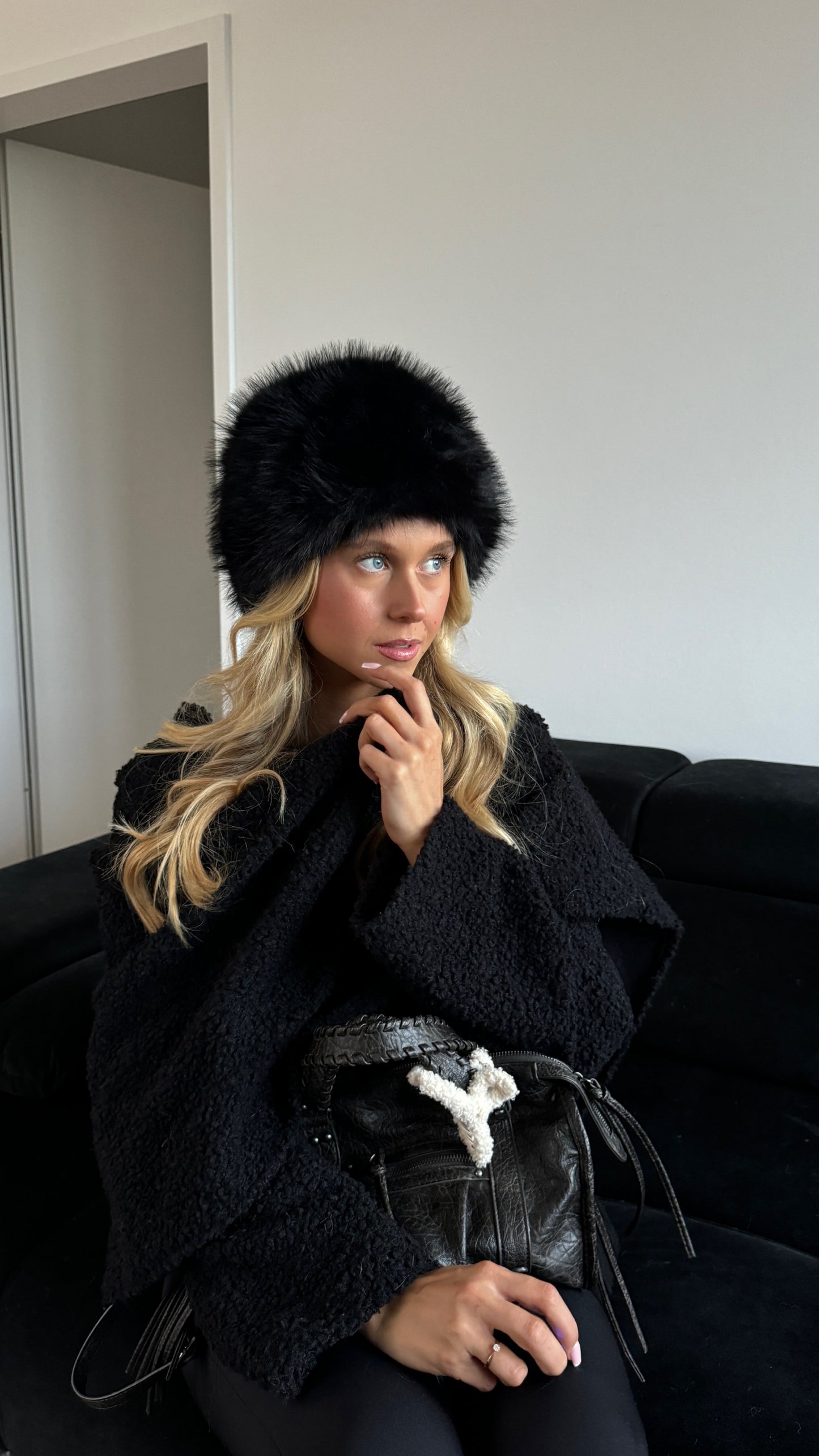 Faux Fur Winter Hat - Perfect for Cold Days - Luxurious Texture