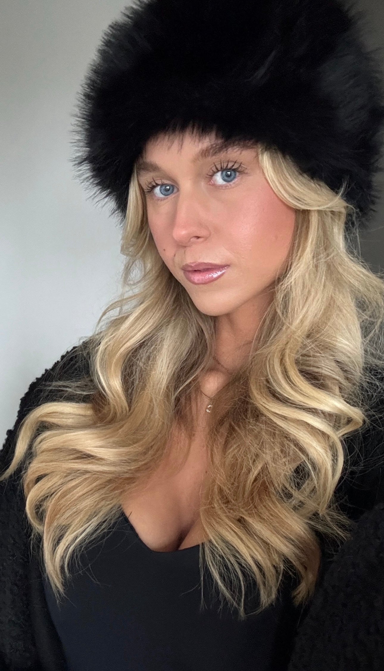 Faux Fur Winter Hat - Perfect for Cold Days - Luxurious Texture