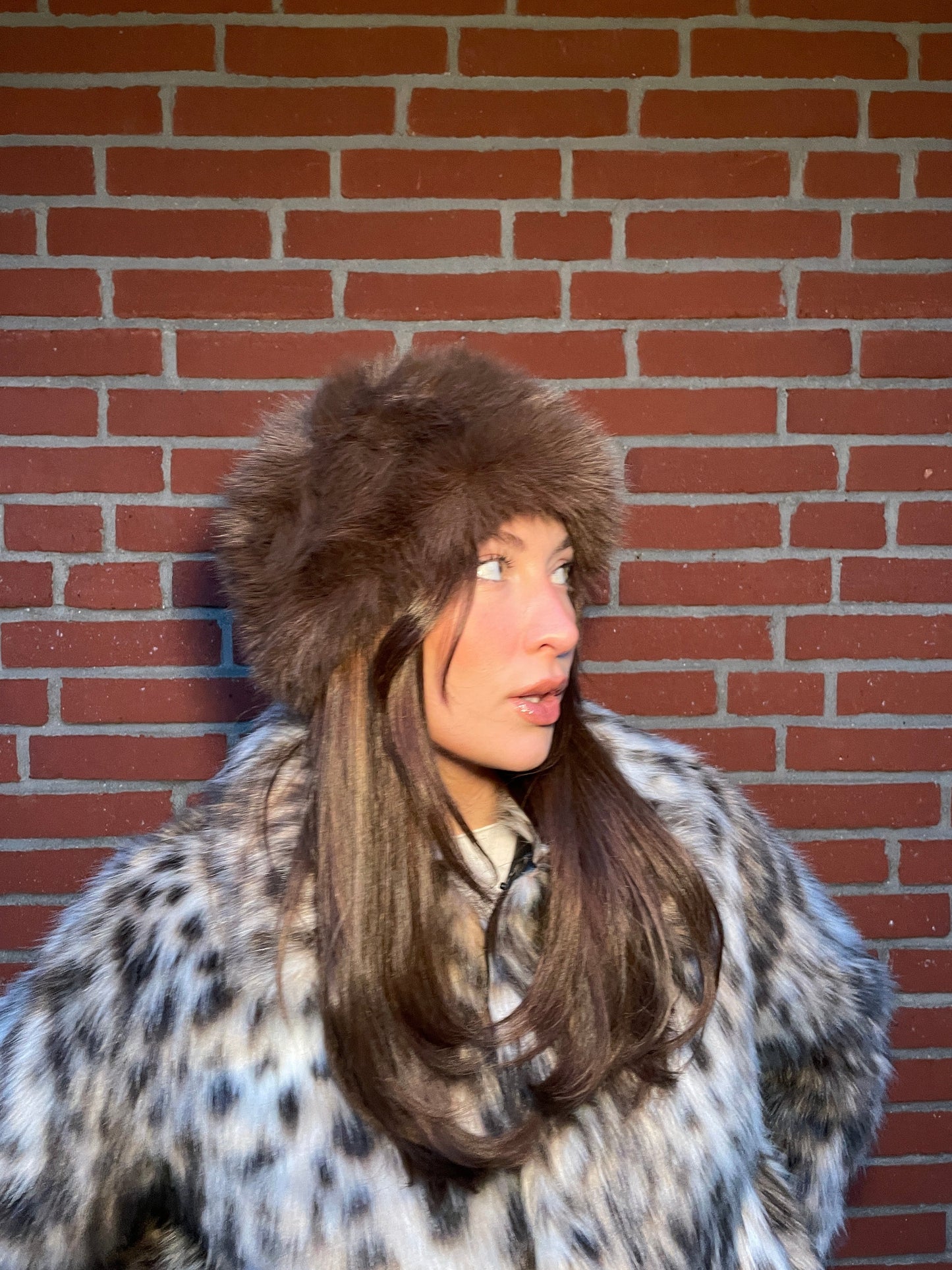 Faux Fur Winter Hat - Perfect for Cold Days - Luxurious Texture