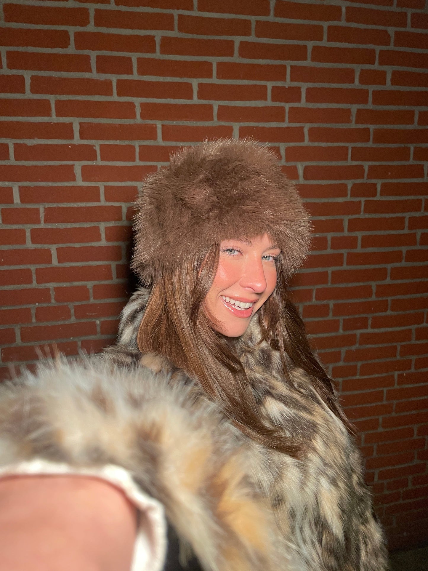 Faux Fur Winter Hat - Perfect for Cold Days - Luxurious Texture