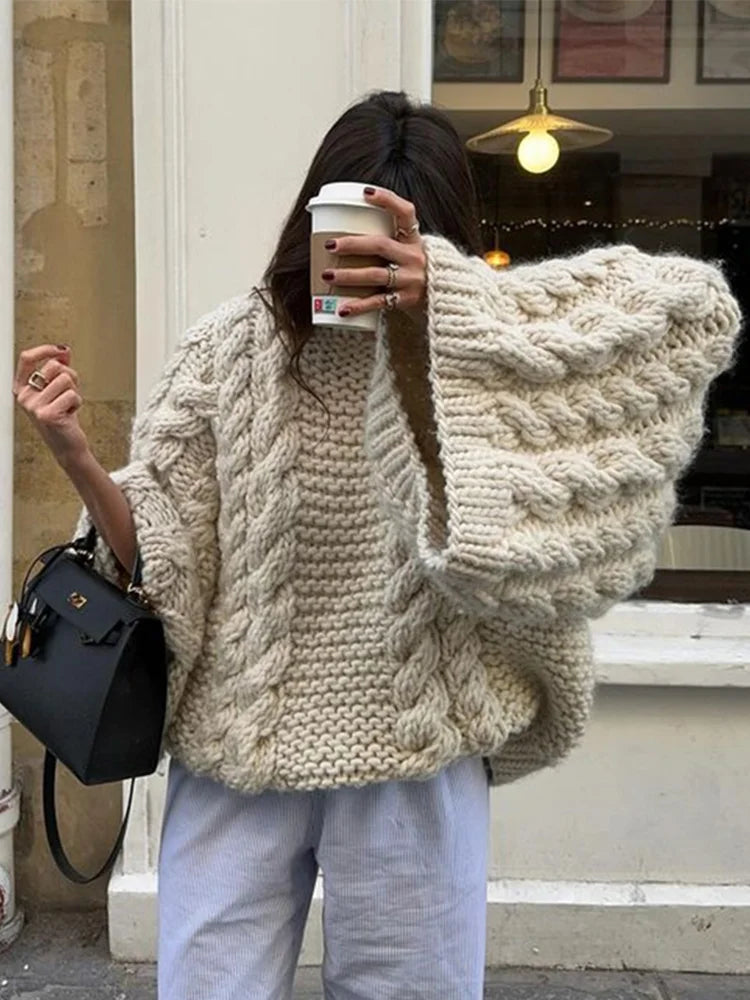 Chunky Knit Oversized Sweater | Cosy & Stylish | Winter Essential