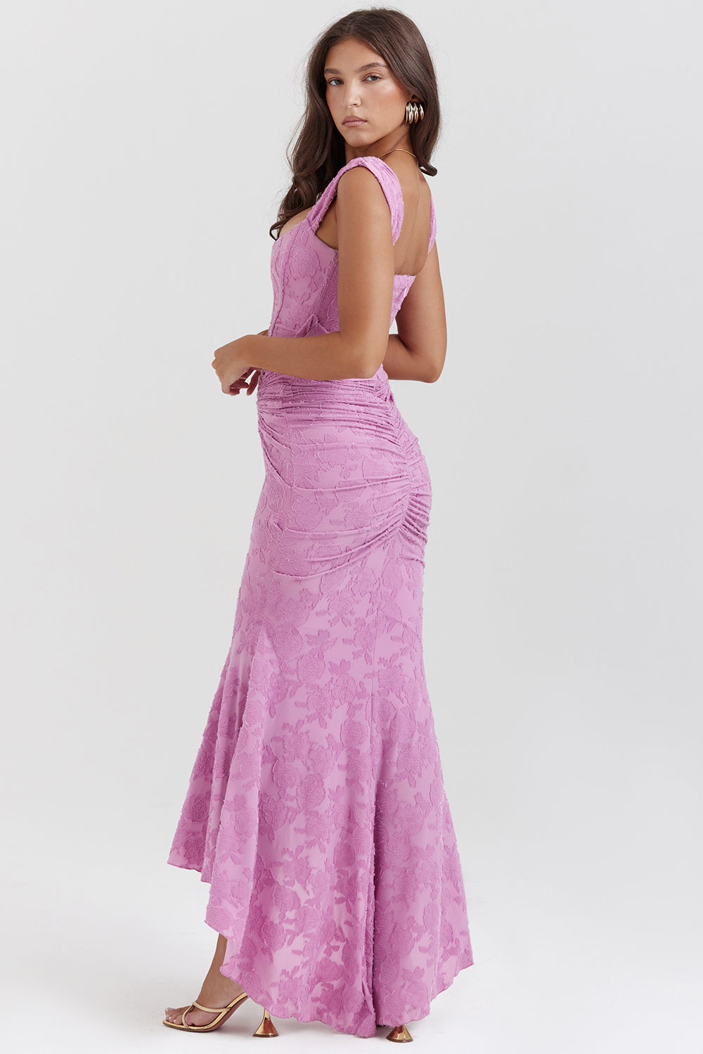 Lace Maxi Dress | Sweetheart Neckline | Elegant & Feminine