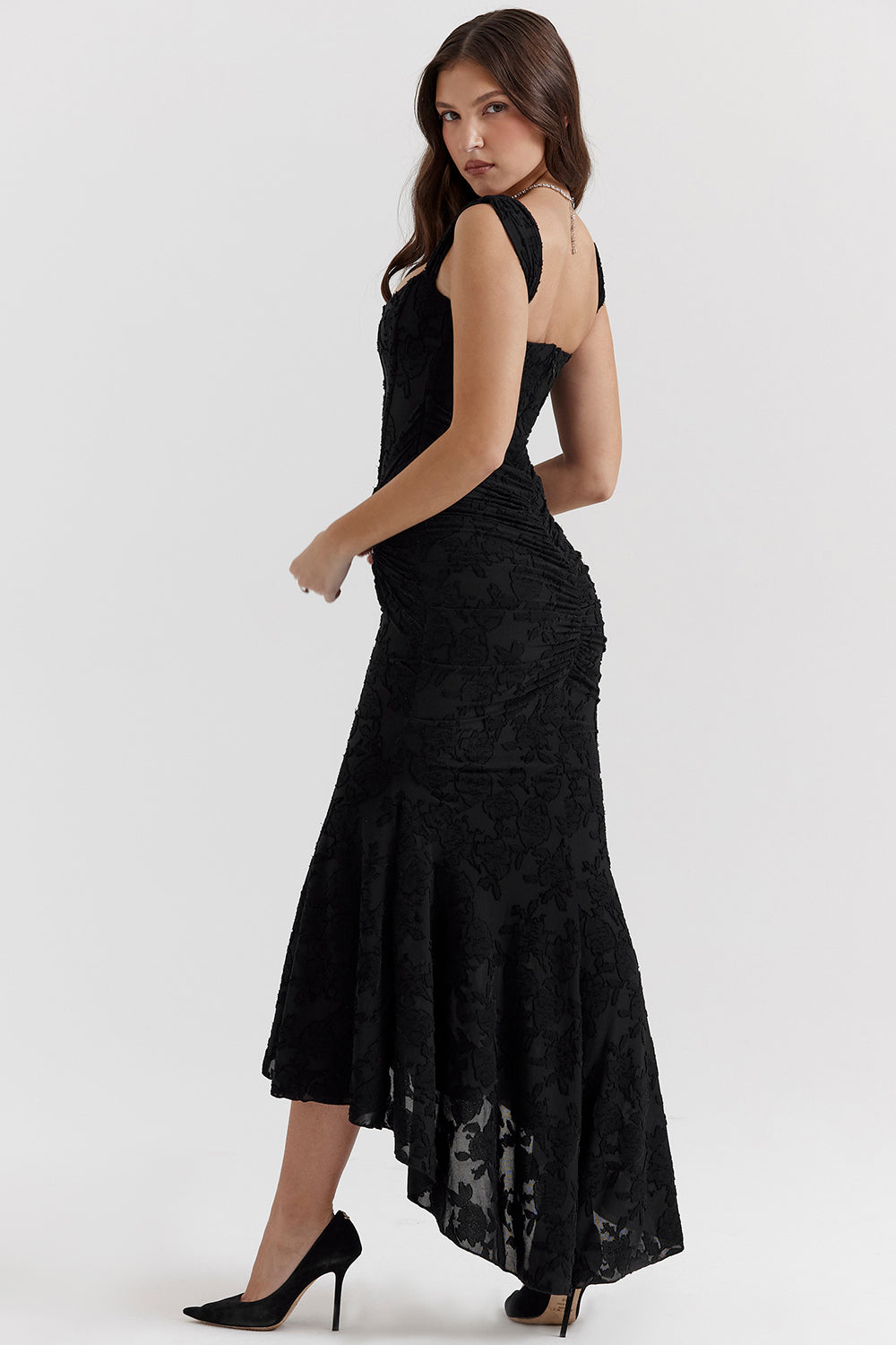 Lace Maxi Dress | Sweetheart Neckline | Elegant & Feminine